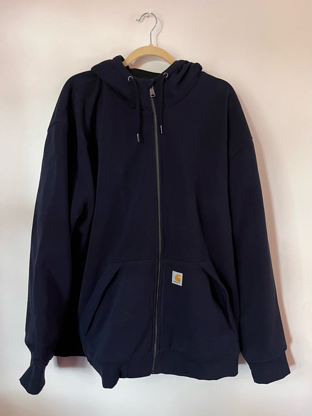 Carhartt Paxton Full Zip Sweatshirt Navy